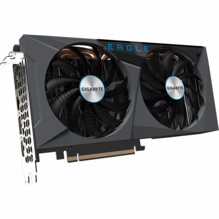 Placa video GIGABYTE nVidia GeForce RTX 3060 Eagle LHR 12GB, GDDR6, 192bit