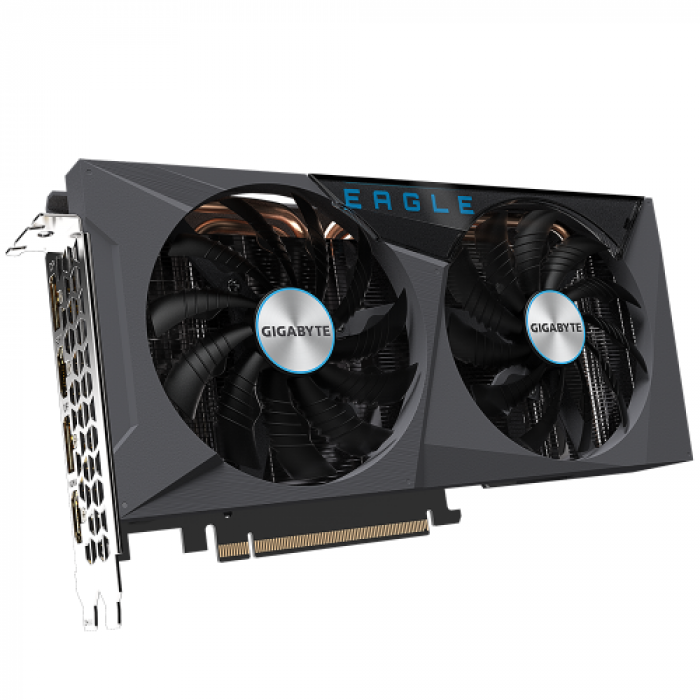 Placa video Gigabyte nVidia GeForce RTX 3060 Ti EAGLE OC LHR 8GB, GDDR6, 256bit