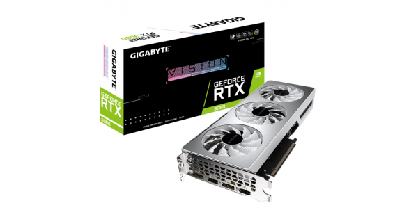 Placa video GIGABYTE nVidia GeForce RTX 3060 VISION OC LHR 12GB