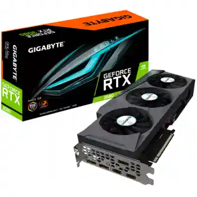 Placa video Gigabyte nVidia GeForce RTX 3080 EAGLE LHR 12GB, GDDR6X, 384bit