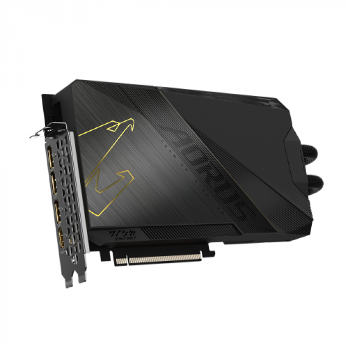 Placa video Gigabyte nVidia GeForce RTX 3090 Ti AORUS XTREME WATERFORCE LHR 24GB, GDDR6X, 384bit