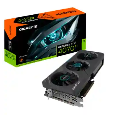 Placa video Gigabyte nVidia GeForce RTX 4070 Ti EAGLE 12GB, GDDR6X, 192bit