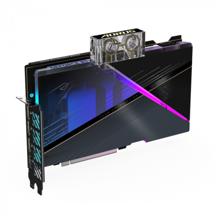 Placa video Gigabyte nVidia GeForce RTX 4080 AORUS XTREME WATERFORCE WB 16GB, GDDR6X, 256bit