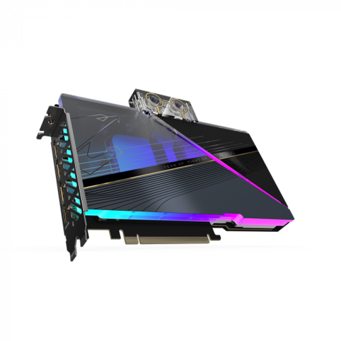 Placa video Gigabyte nVidia GeForce RTX 4080 AORUS XTREME WATERFORCE WB 16GB, GDDR6X, 256bit