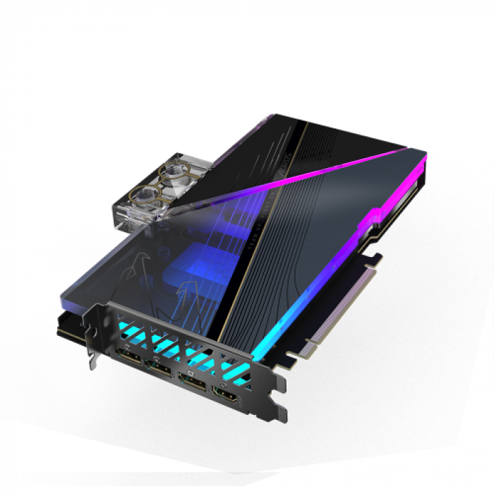 Placa video Gigabyte nVidia GeForce RTX 4080 AORUS XTREME WATERFORCE WB 16GB, GDDR6X, 256bit