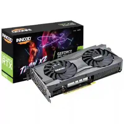 Placa video Inno3D nVidia GeForce RTX 3060 Twin X2 8GB, GDDR6, 128 bit