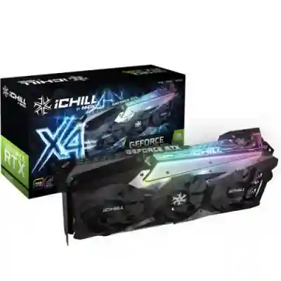 Placa video Inno3D nVidia GeForce RTX 3080 iCHILL X4 LHR 10GB, GDDR6X, 320bit