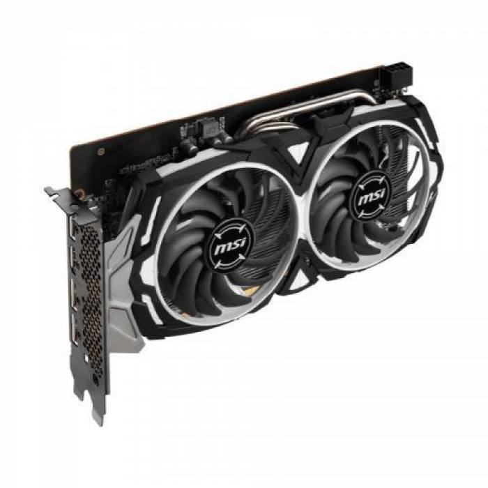 Placa video MSI AMD Radeon RX 6600 ARMOR 8GB, GDDR6, 128bit + Mouse Optic MSI Clutch GM11, Black Placa video MSI AMD Radeon RX 6600 ARMOR 8GB, GDDR6, 128bit + Mouse Optic MSI Clutch GM11, Black