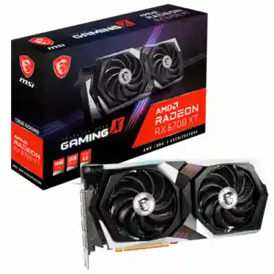 Placa video MSI AMD Radeon RX 6700 XT GAMING X 12GB, GDDR6, 192bit