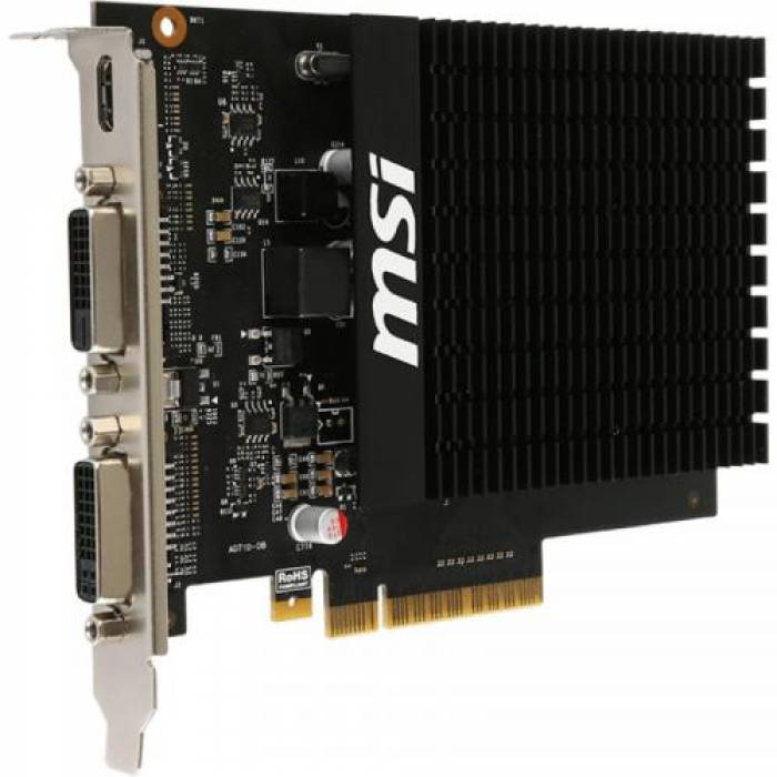 Placa video MSI nVidia GeForce GT 710 H2D 2GB, DDR3, 64bit