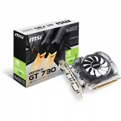 Placa video MSI nVidia GeForce GT 730 V2 4GB, GDDR3, 128bit