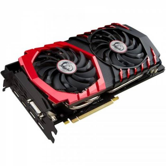 Placa video MSI nVidia GeForce GTX 1080 GAMING 8GB, DDR5X, 256bit