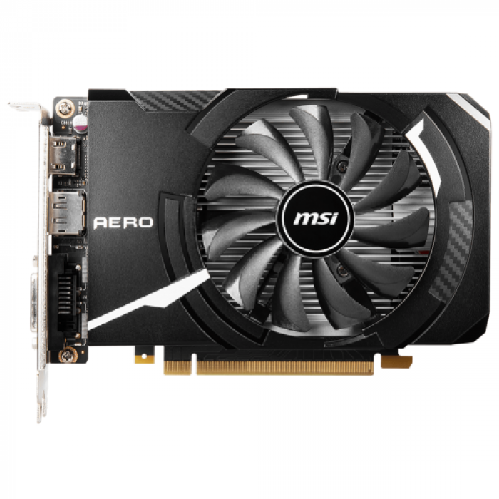 Placa video MSI nVidia GeForce GTX 1650 D6 AERO ITX OC 4GB, GDDR6, 128bit