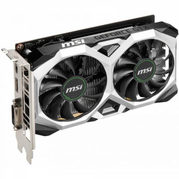 Placa video MSI nVidia GeForce GTX 1650 D6 VENTUS XS OC 4GB, GDDR6, 128bit