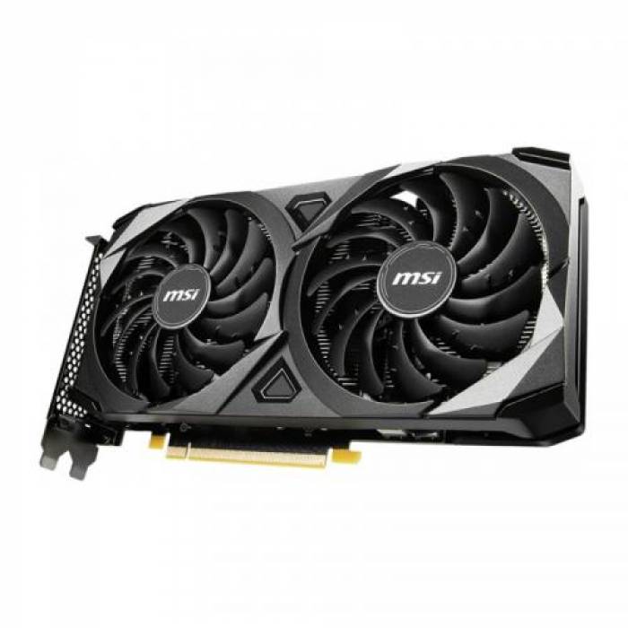 Placa video MSI nVidia GeForce RTX 3060 Ventus 2X OC 12GB, GDDR6, 192bit