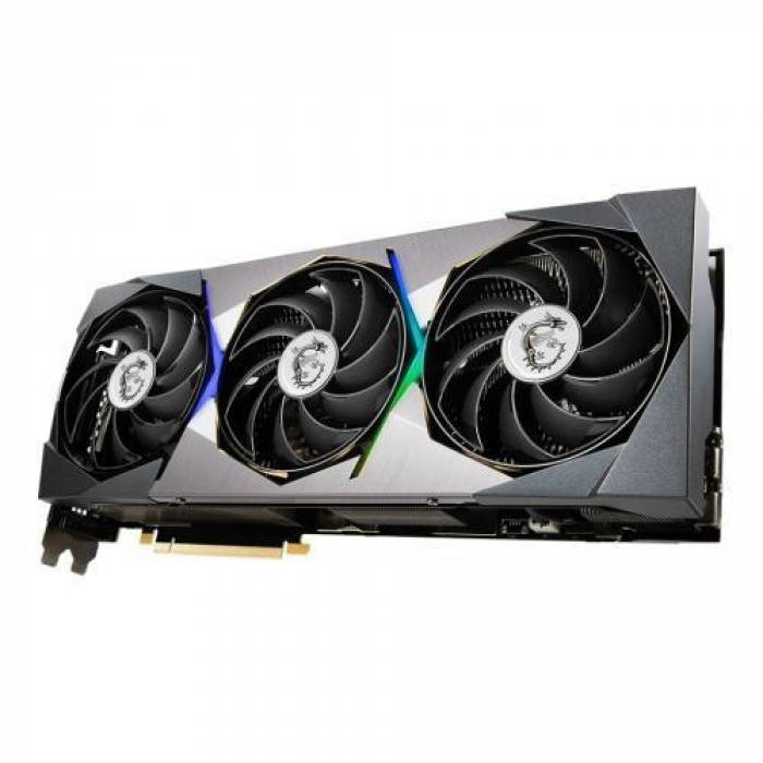 Placa video MSI nVidia GeForce RTX 3080 SUPRIM X LHR 10GB, GDDR6X, 320bit + Casti cu microfon MSI IMMERSE GH20, Black