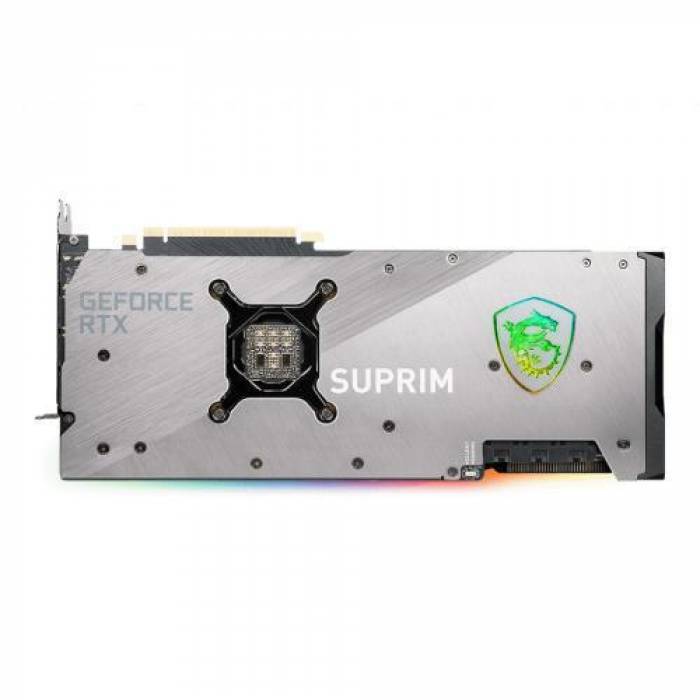 Placa video MSI nVidia GeForce RTX 3080 SUPRIM X LHR 10GB, GDDR6X, 320bit + Casti cu microfon MSI IMMERSE GH20, Black