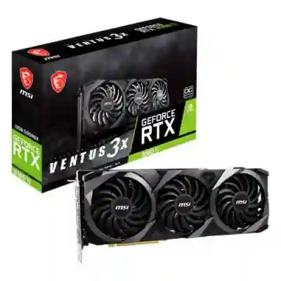 Placa video MSI nVidia GeForce RTX 3080 Ti VENTUS 3X OC 12GB, GDDR6X, 384bit