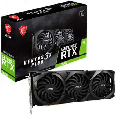 Placa video MSI nVidia GeForce RTX 3080 VENTUS 3X PLUS LHR 10GB, GDDR6X, 320bit + Casti cu microfon MSI IMMERSE GH20, Black