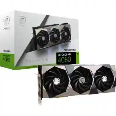 Placa video MSI nVidia GeForce RTX 4080 SUPRIM X 16GB, GDDR6X, 256bit