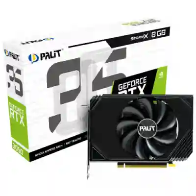 Placa video Palit nVidia GeForce RTX 3050 StormX 8GB, GDDR6, 128bit