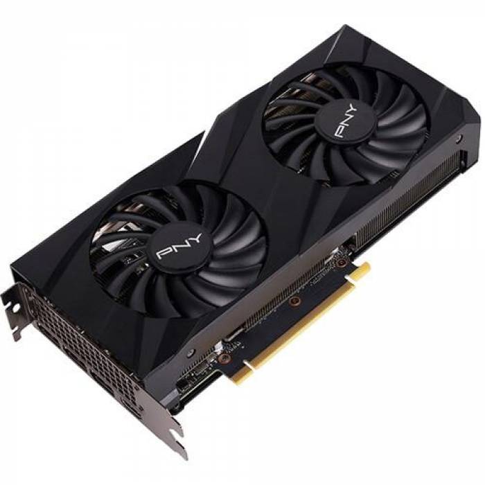 Placa video PNY nVidia GeForce RTX 3060 Ti Verto Dual Fan LHR 8GB, GDDR6, 256bit