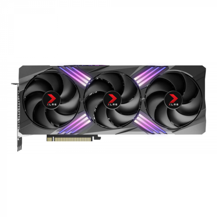 Placa video PNY nVidia GeForce RTX 4070 TI XLR8 Gaming VERTO EPIC-X RGB Triple Fan 12GB, GDDR6X, 192bit