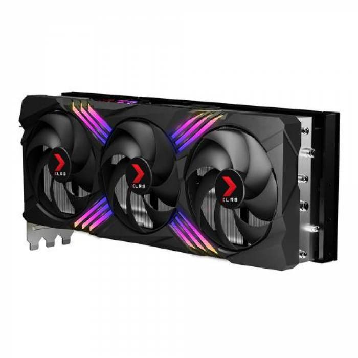 Placa video PNY nVidia GeForce RTX 4090 XLR8 Gaming VERTO EPIC-X RGB Triple Fan 24GB, GDDR6X, 384bit