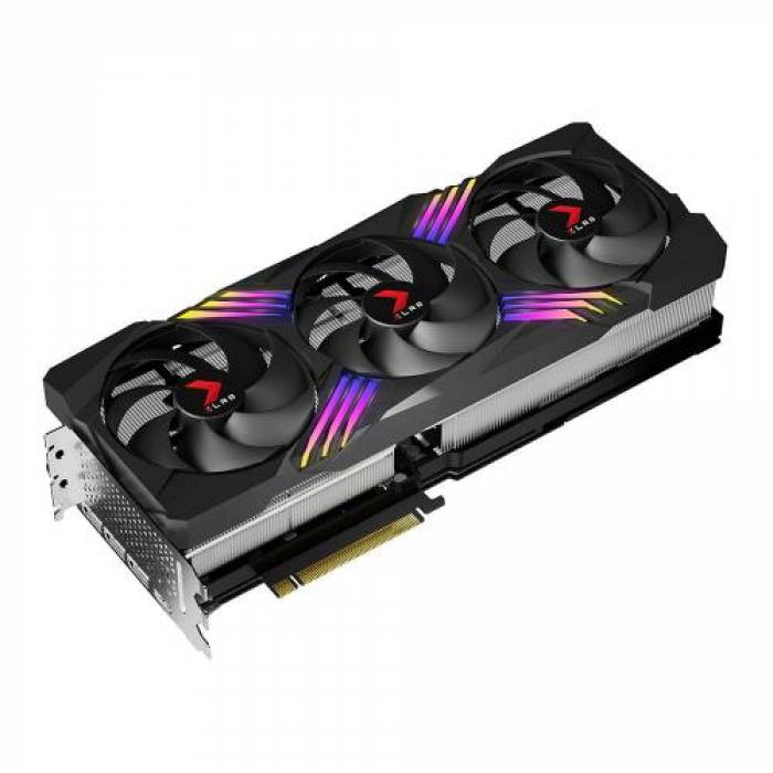 Placa video PNY nVidia GeForce RTX 4090 XLR8 Gaming VERTO EPIC-X RGB Triple Fan 24GB, GDDR6X, 384bit