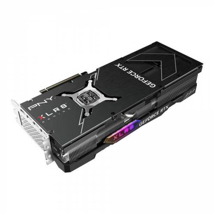 Placa video PNY nVidia GeForce RTX 4090 XLR8 Gaming VERTO EPIC-X RGB Triple Fan 24GB, GDDR6X, 384bit
