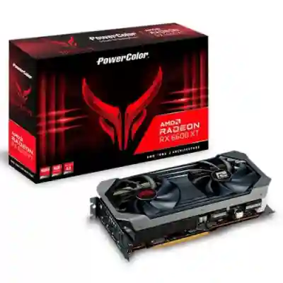 Placa video PowerColor AMD Radeon RX 6600 XT Red Devil 8GB, GDDR6, 128bit