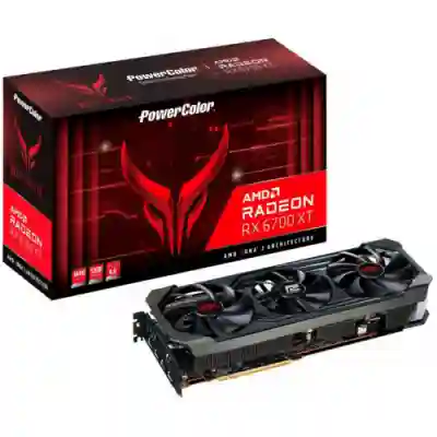 Placa video PowerColor AMD Radeon RX 6700 XT Red Devil 12GB, GDDR6, 192bit