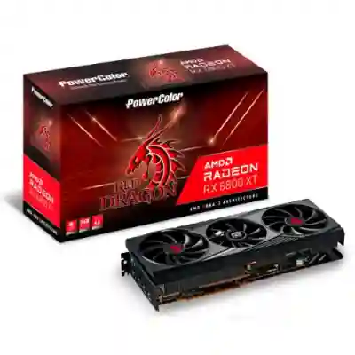 Placa video PowerColor AMD Radeon RX 6800 XT Red Dragon 16GB, GDDR6, 256bit
