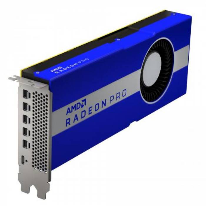 Placa video profesionala AMD Radeon Pro W5700 8GB, GDDR6, 256bit