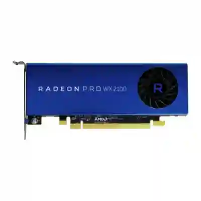 Placa video profesionala AMD Radeon Pro WX 2100 2GB, GDDR5, 64bit