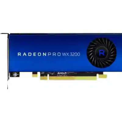 Placa video profesionala AMD Radeon Pro WX 3200 4GB, DDR5, 128bit, Low Profile