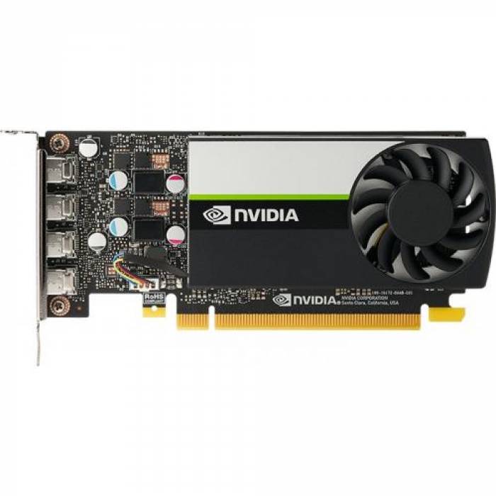 Placa video profesionala Fujitsu nVidia T600 4GB, GDDR6, 128bit, Low Profile