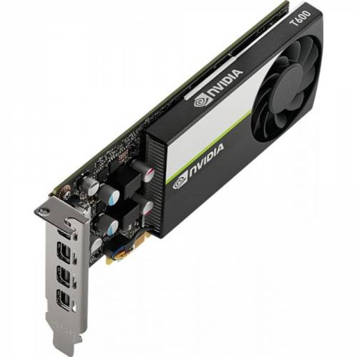 Placa video profesionala Fujitsu nVidia T600 4GB, GDDR6, 128bit, Low Profile