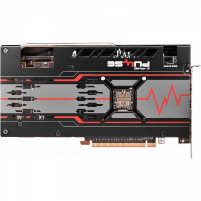 Placa video Sapphire AMD Radeon RX 5600 XT PULSE, 6GB, GDDR6, 192bit