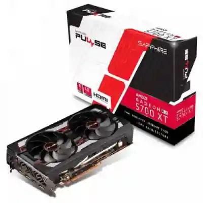 Placa video Sapphire AMD Radeon RX 5700 XT Pulse, 8GB, GDDR6, 256bit