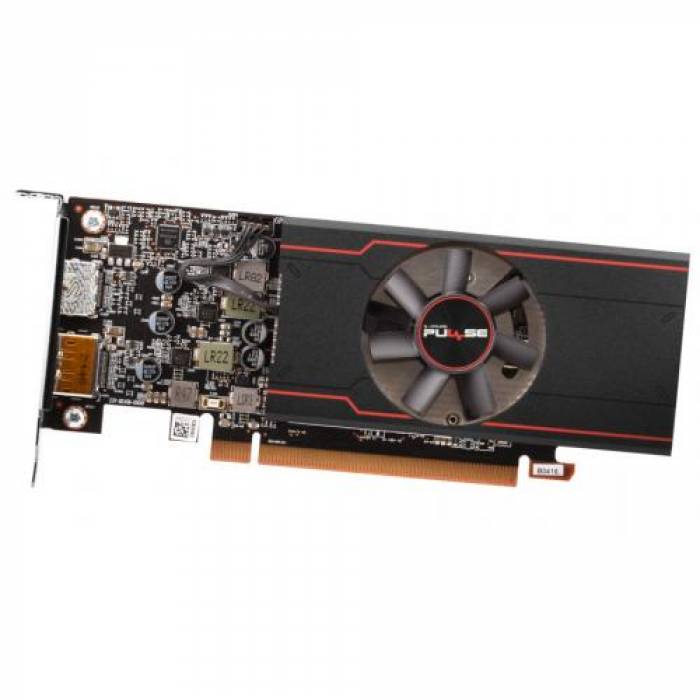 Placa video Sapphire AMD Radeon RX 6400 Pulse 4GB, GDDR6, 64bit, Low Profile