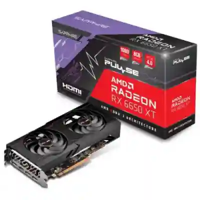 Placa video Sapphire AMD Radeon RX 6650 XT PULSE 8GB, GDDR6, 128bit