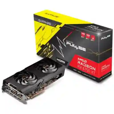 Placa video Sapphire AMD Radeon RX 6750 XT PULSE 12GB, GDDR6, 1‎92bit