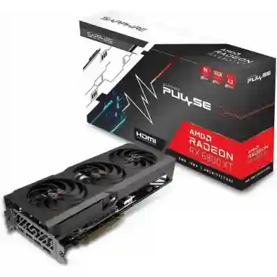 Placa video Sapphire AMD Radeon RX 6800 XT PULSE 16GB, GDDR6, 256bit