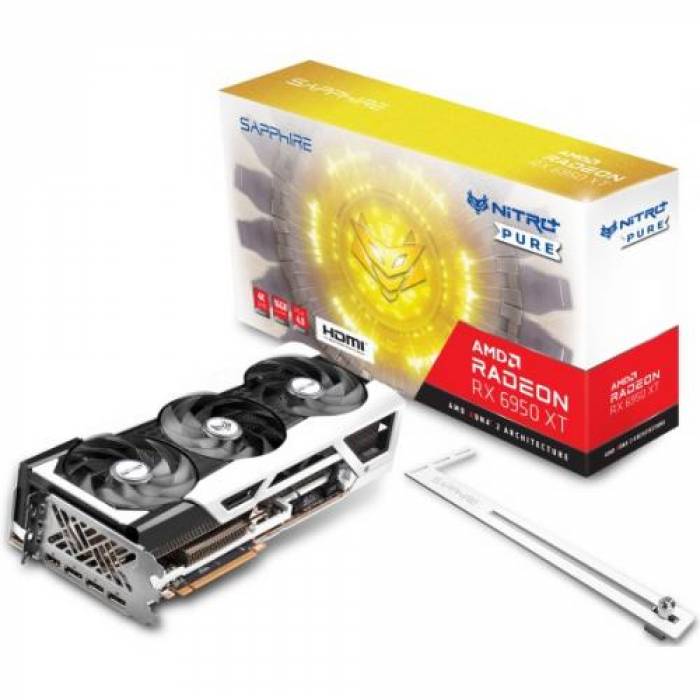 Placa video Sapphire AMD Radeon RX 6950 XT NITRO+ PURE 16GB, GDDR6, 256bit