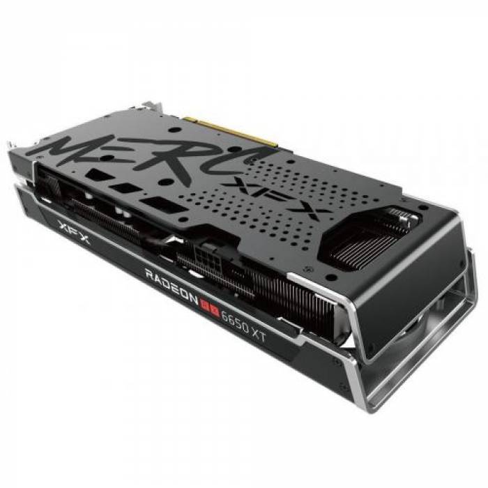 Placa video XFX AMD Radeon RX 6650 XT Speedster MERC 308 Black Gaming 8GB, GDDR6, 128bit