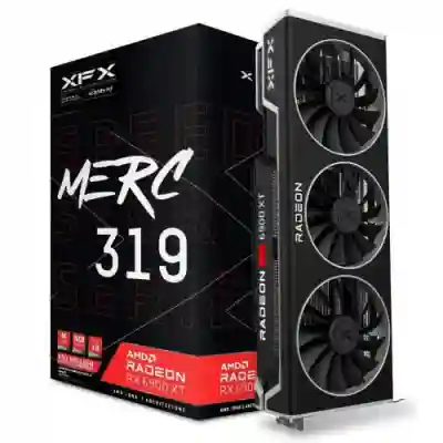 Placa video XFX AMD Radeon RX 6900 XT Speedster MERC 319 Black 16GB, GDDR6, 256bit