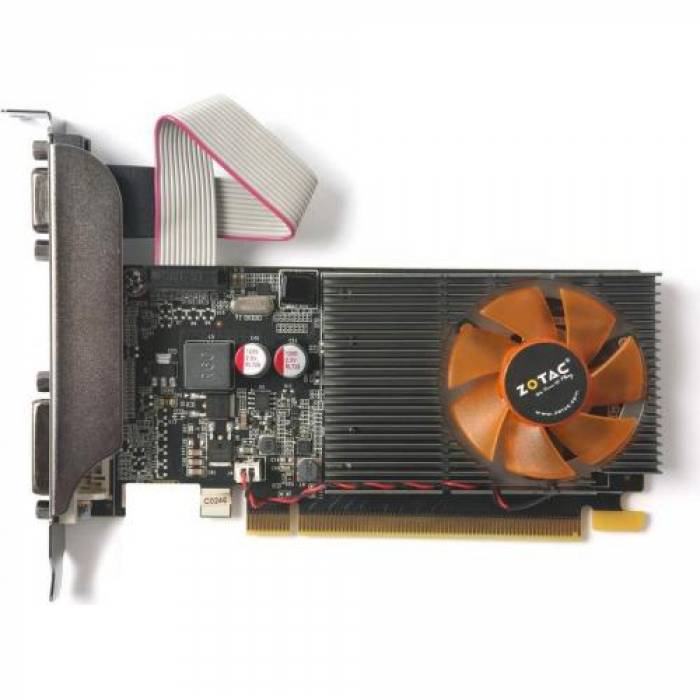 Placa video Zotac nVidia GeForce GT 710 2GB, GDDR3, 64bit, Low Profile Bracket