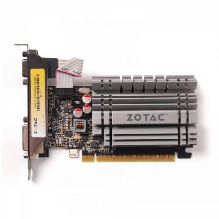 Placa Video Zotac nVidia GeForce GT 730 Zone Edition 2GB, GDDR3, 64bit, Low profile Bracket