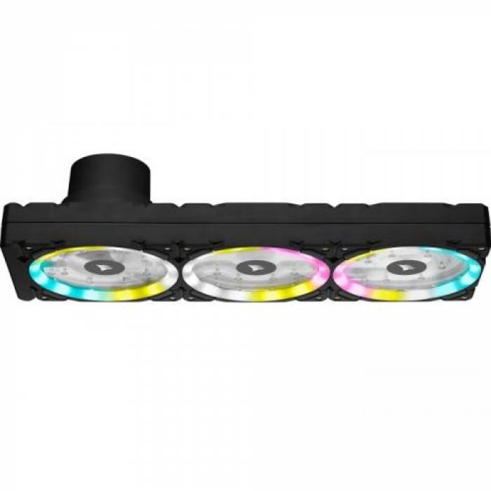 Pompa cu rezervor Corsair Hydro X Series XD7 RGB, Black